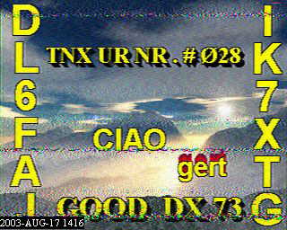 SSTV-Bild 21 KB