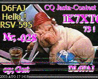 SSTV-Bild 22 KB